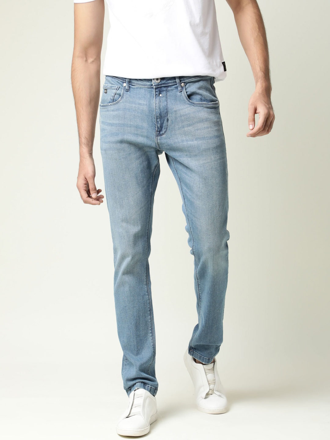 

RARE RABBIT Men Rug-2 Slim Fit Jeans, Blue