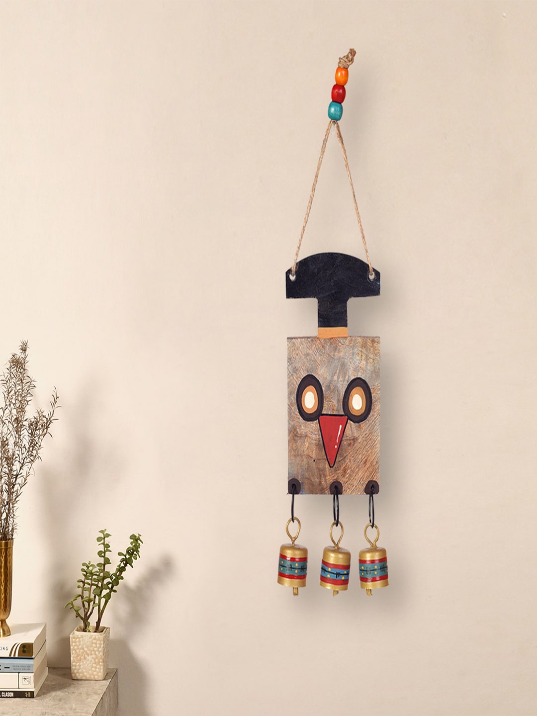 

AAKRITI ART CREATIONS Black & Brown Sweetie Birds Wind Chime