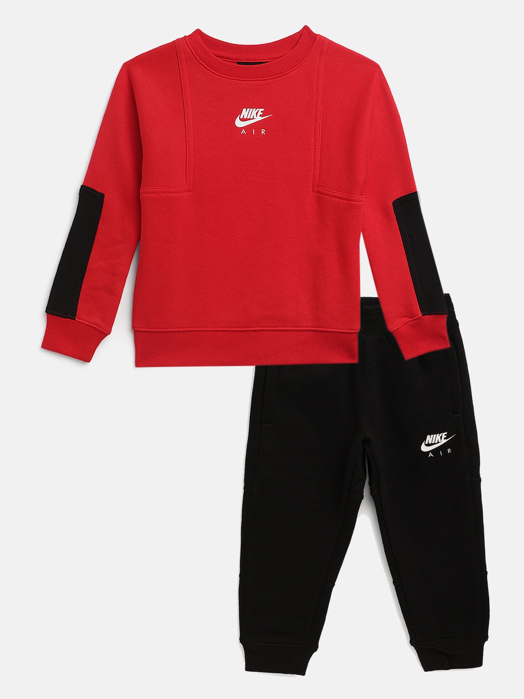 

Nike Boys Red & Black T-shirt with Trousers