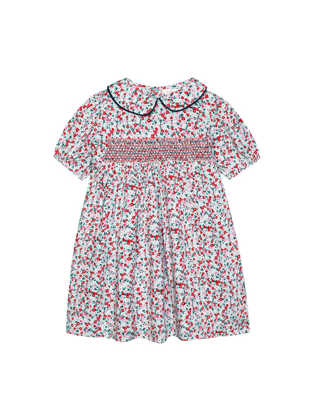 

Budding Bees Multicoloured Floral Blouson Dress, Multi