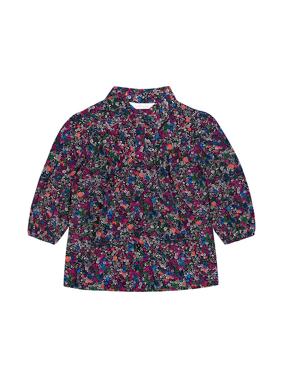 

Budding Bees Multicoloured Floral Crepe Regular Top, Multi