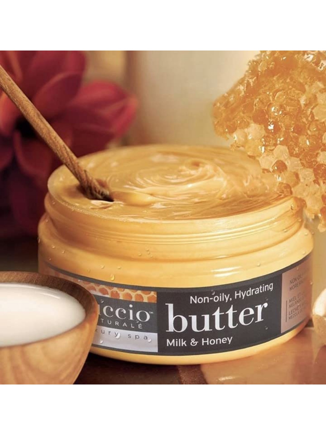 

Cuccio Butter Blend Milk and Honey Moisturizing Creme, Yellow