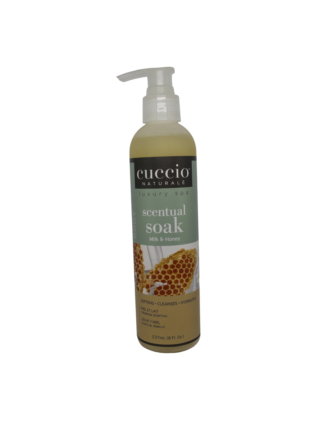 

Cuccio Unisex Scentual Soak Milk & Honey Body Wash 237 ml, Khaki