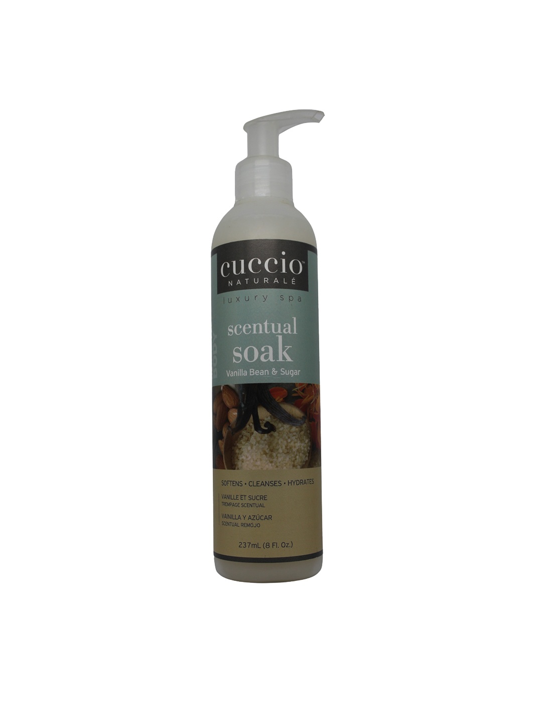 

Cuccio Scentual Soak Vanilla Bean & Sugar Body Wash, Yellow