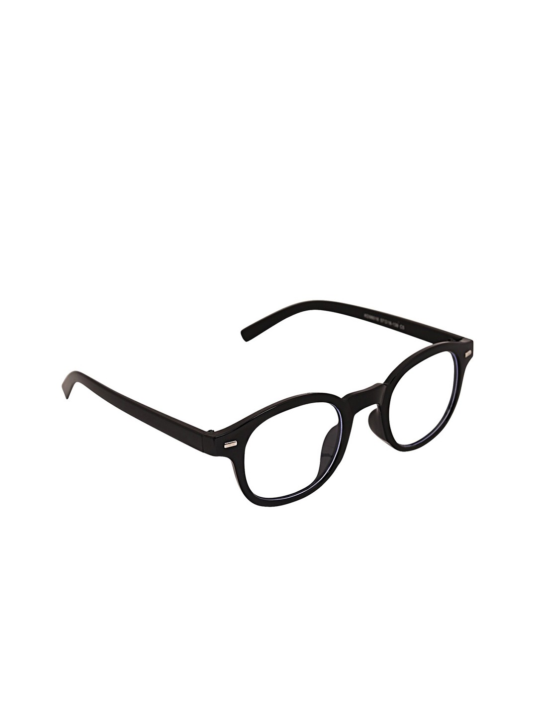 

Peter Jones Eyewear Unisex Black Full Rim Round Frames Computer Glasses
