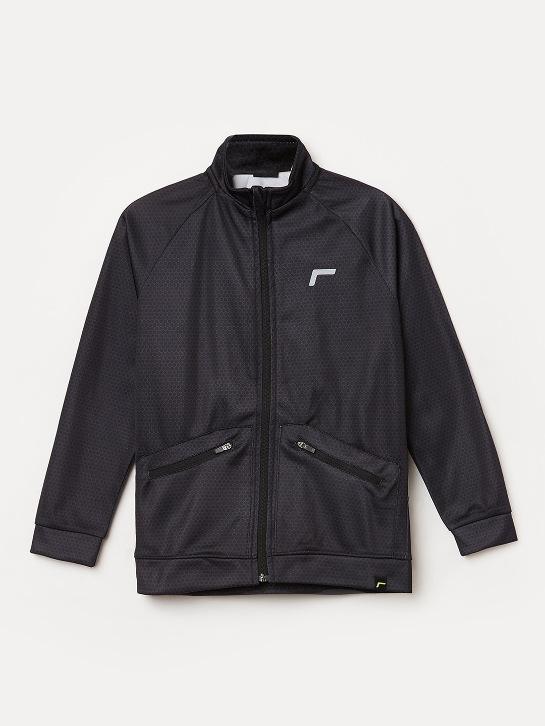 Fame Forever by Lifestyle Boys Black Lightweight Sporty Jacket