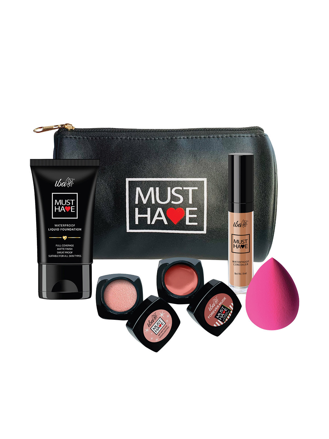 

Iba Must Have Makeup Combo Dusky, Gold