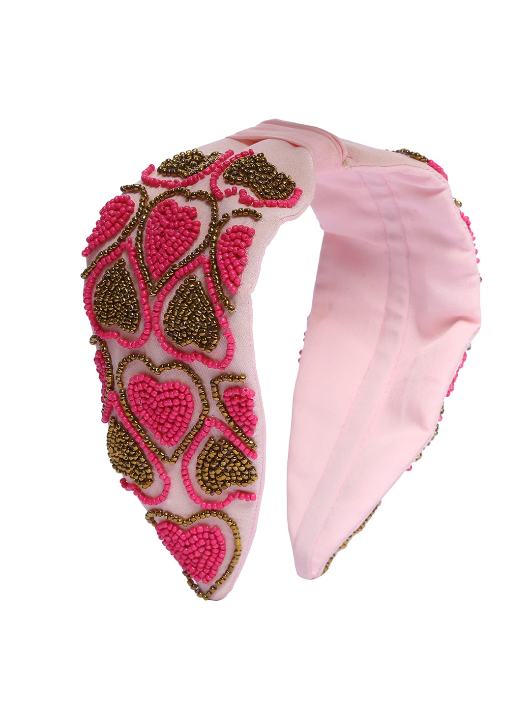

Bella Moda Women Pink Embelllished Hair Band