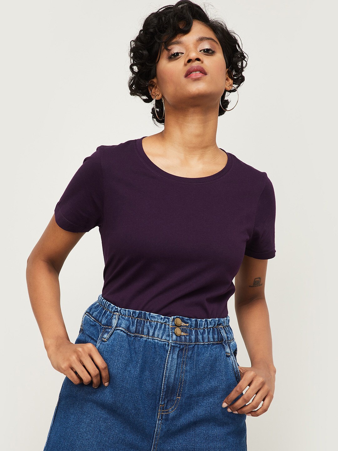 

Fame Forever by Lifestyle Purple Regular Top