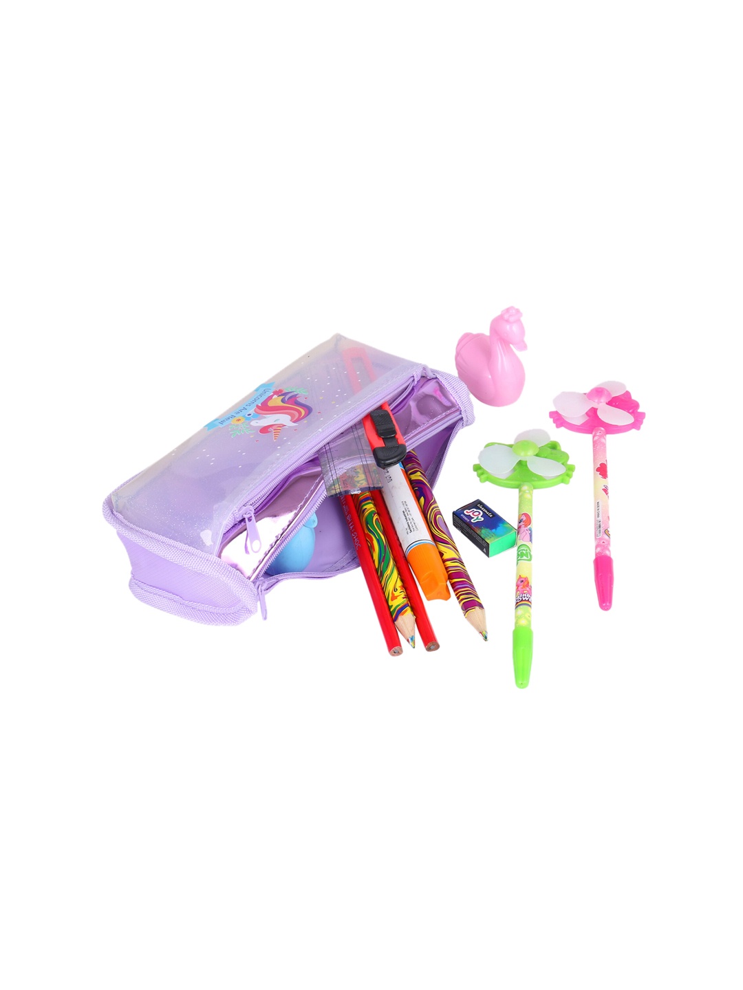 

Instabuyz Kids Purple Printed Pencil Pouch