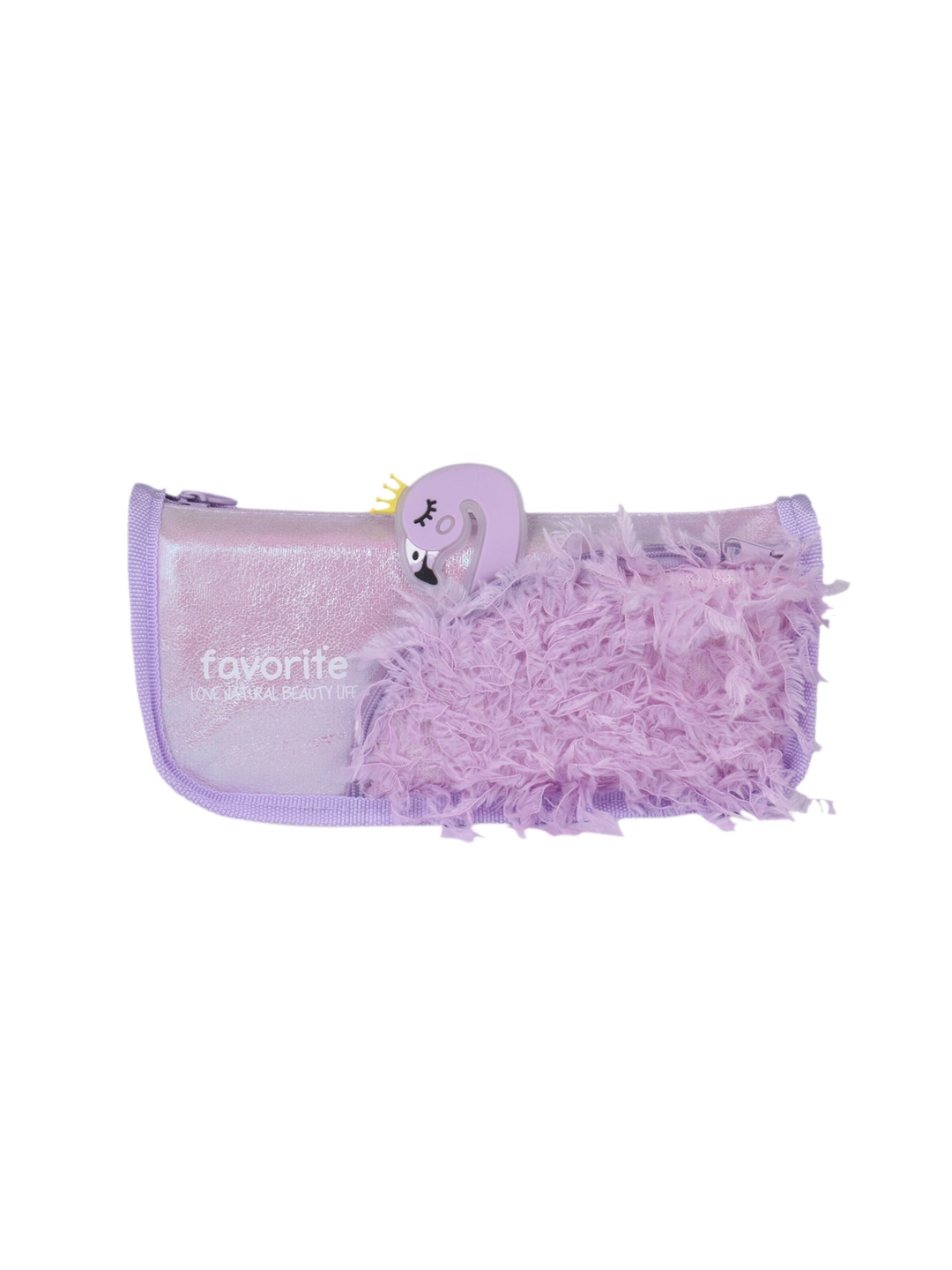 

Instabuyz Kids Purple Embellished Zipper Pencil Pouch