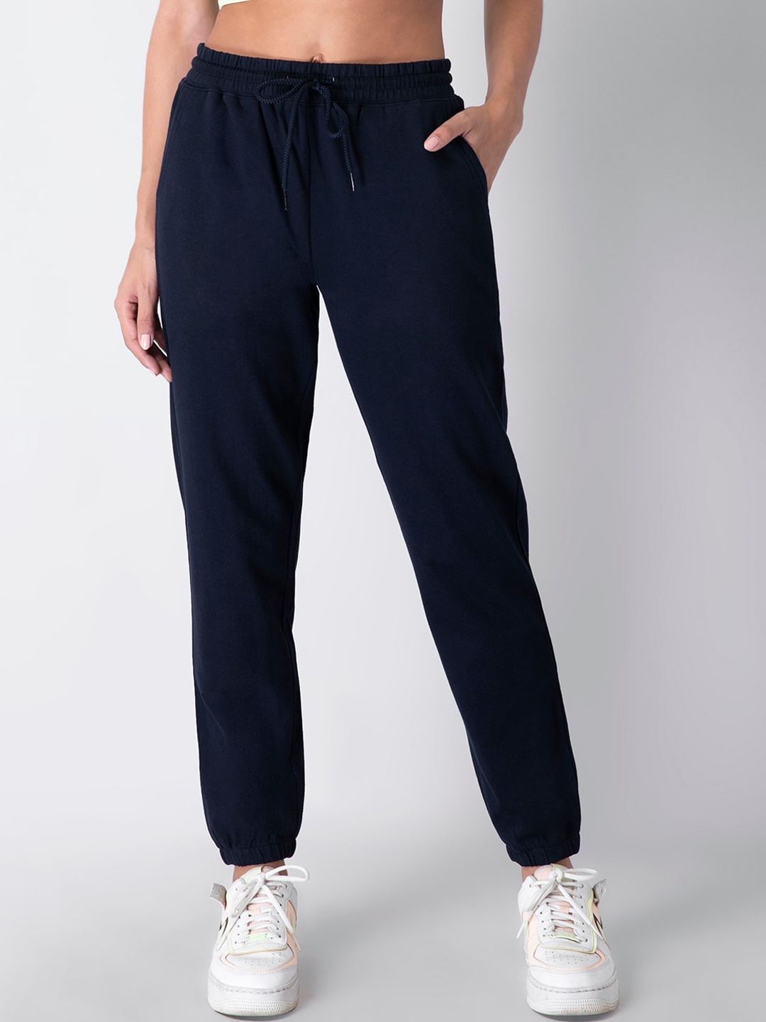 

FabAlley Women Blue Solid Joggers