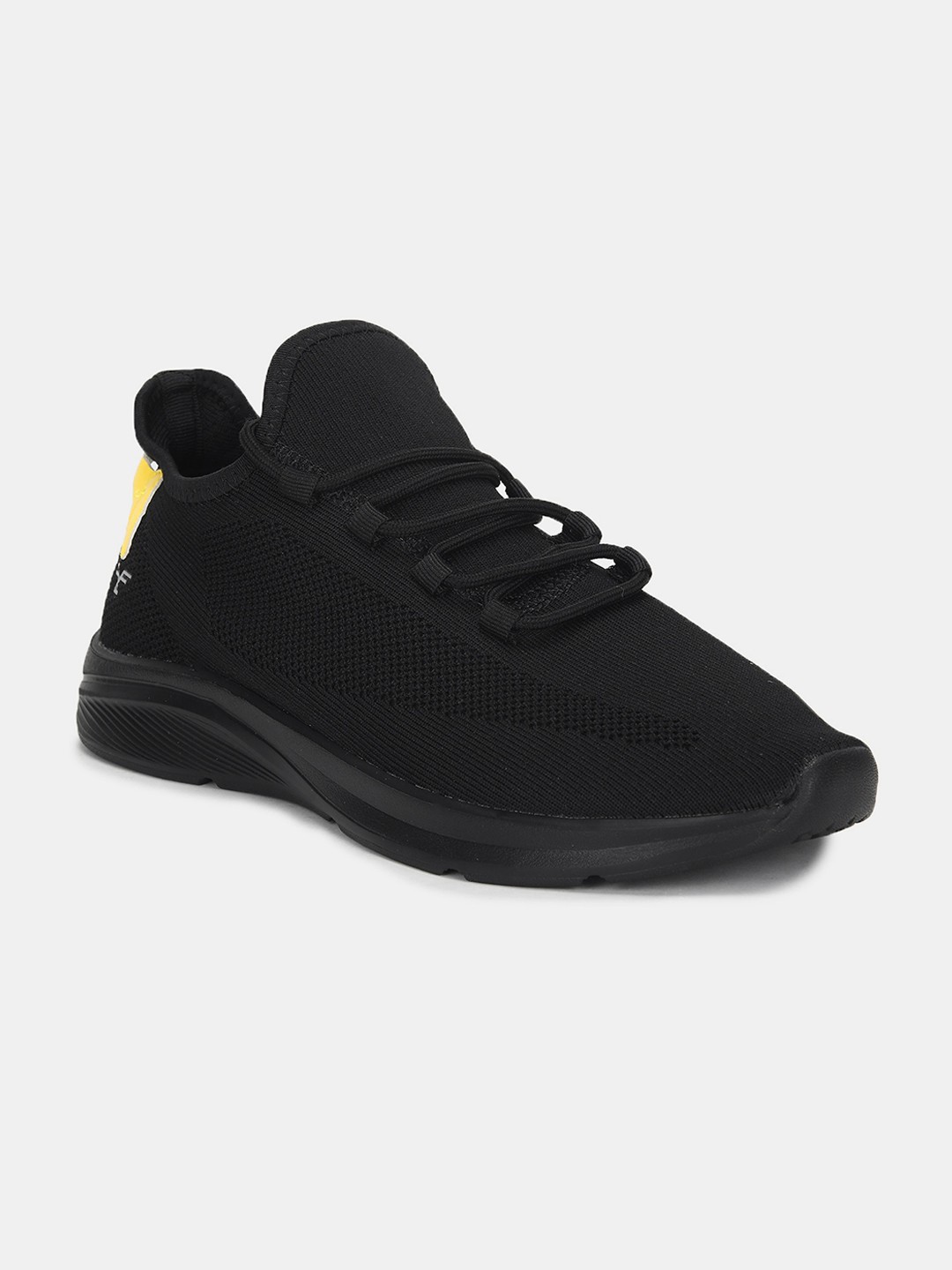 

Flying Machine Men Black Woven Design Sneakers