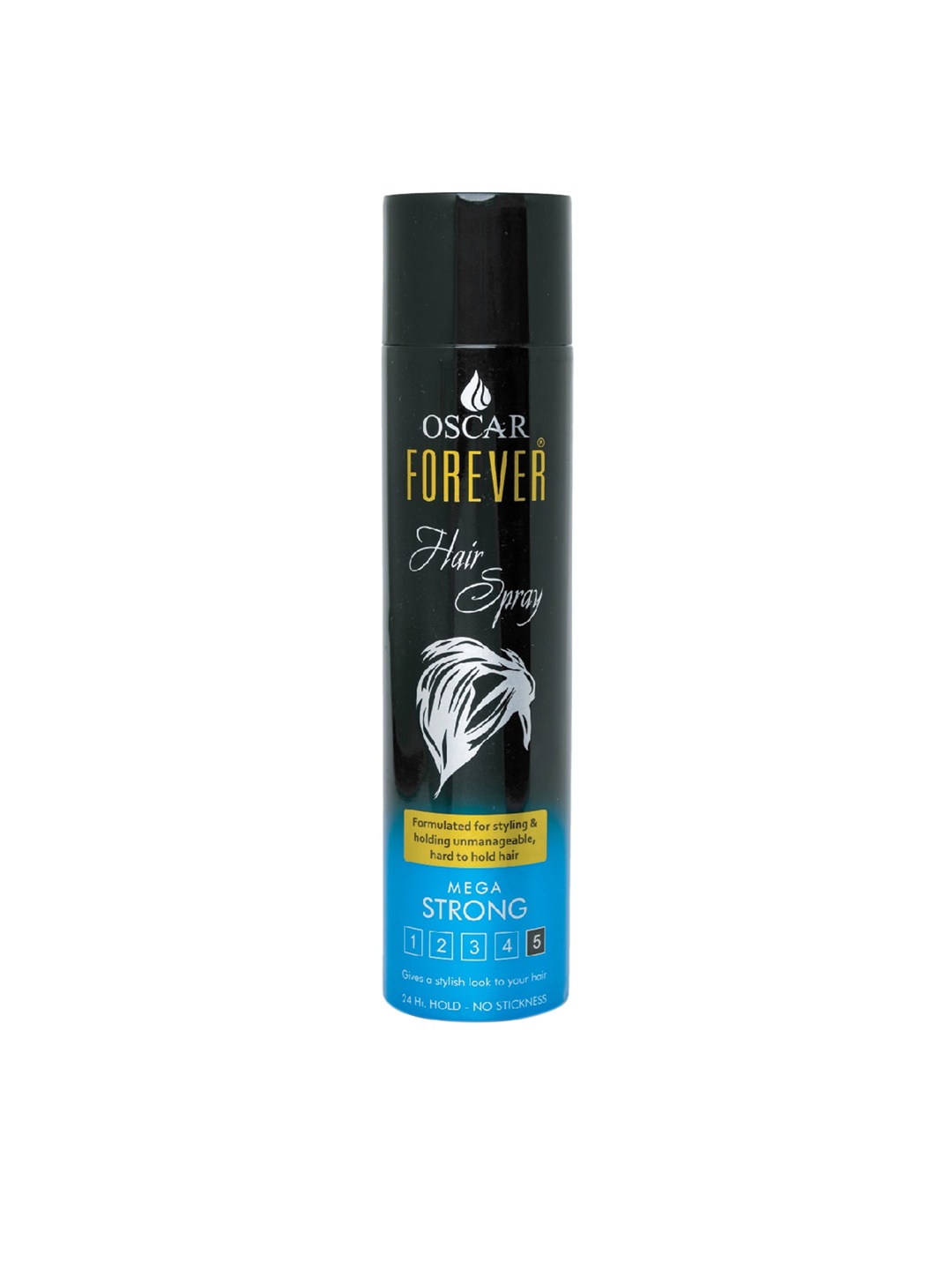 

OSCAR FOREVER HAIR SPRAY, Black