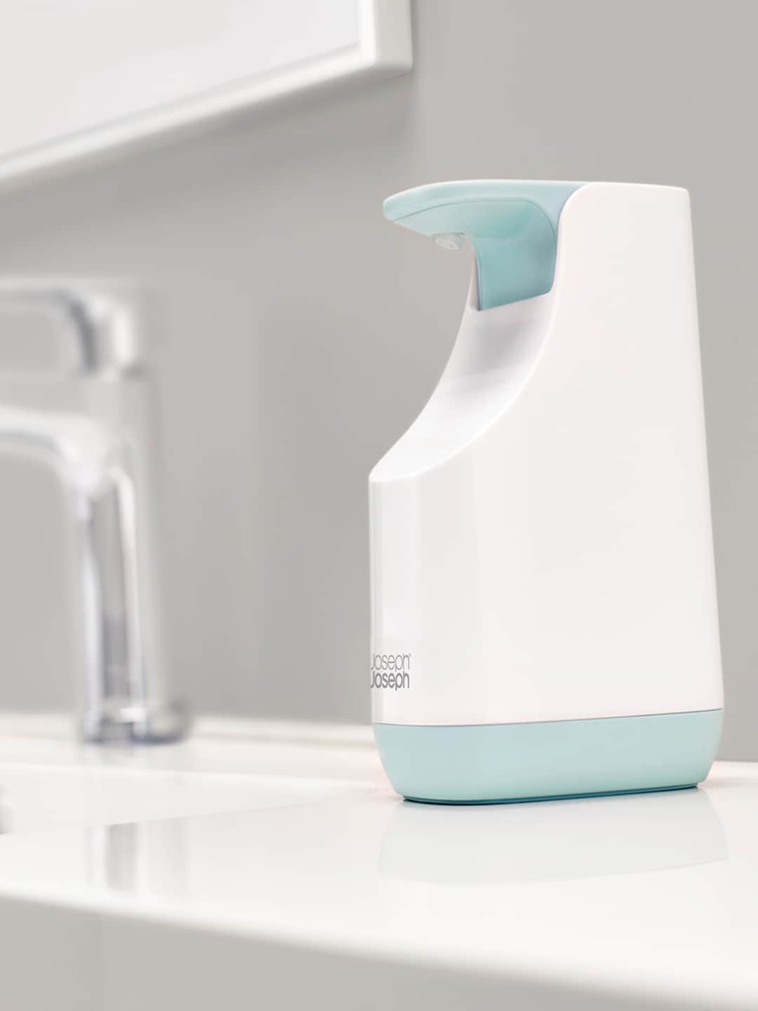 

Joseph Joseph White & Blue Solid Soap Dispenser