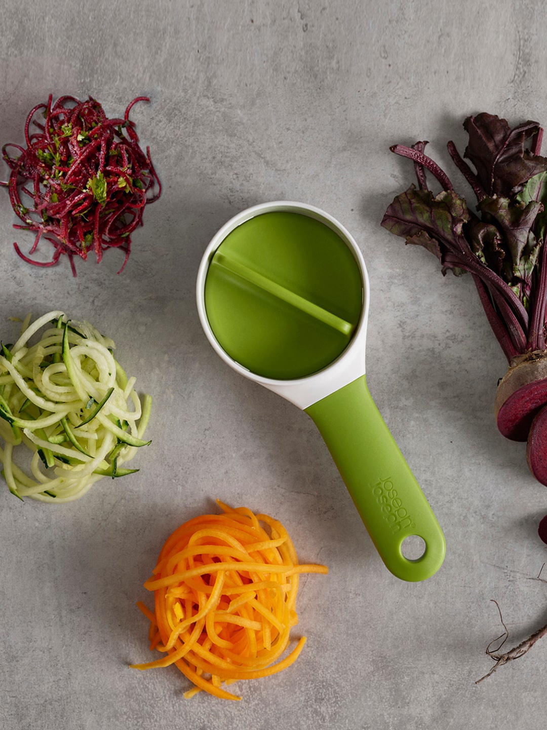 

Joseph Joseph Green & White Solid Spirogo Compact Spiralizer