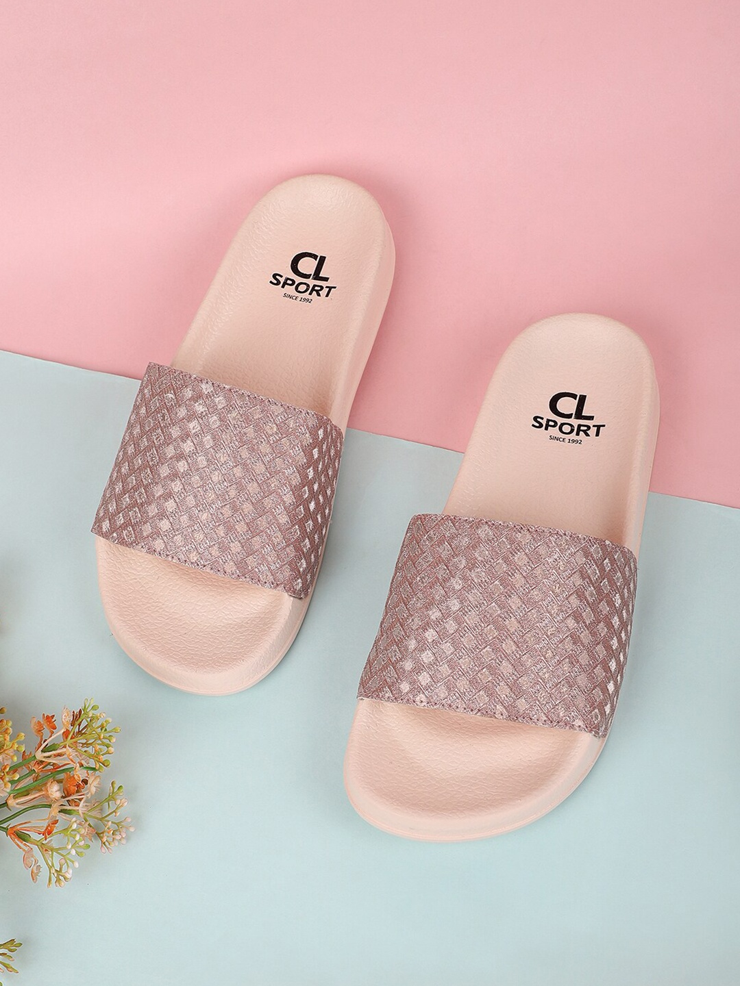

Carlton London sports Women Pink Sliders