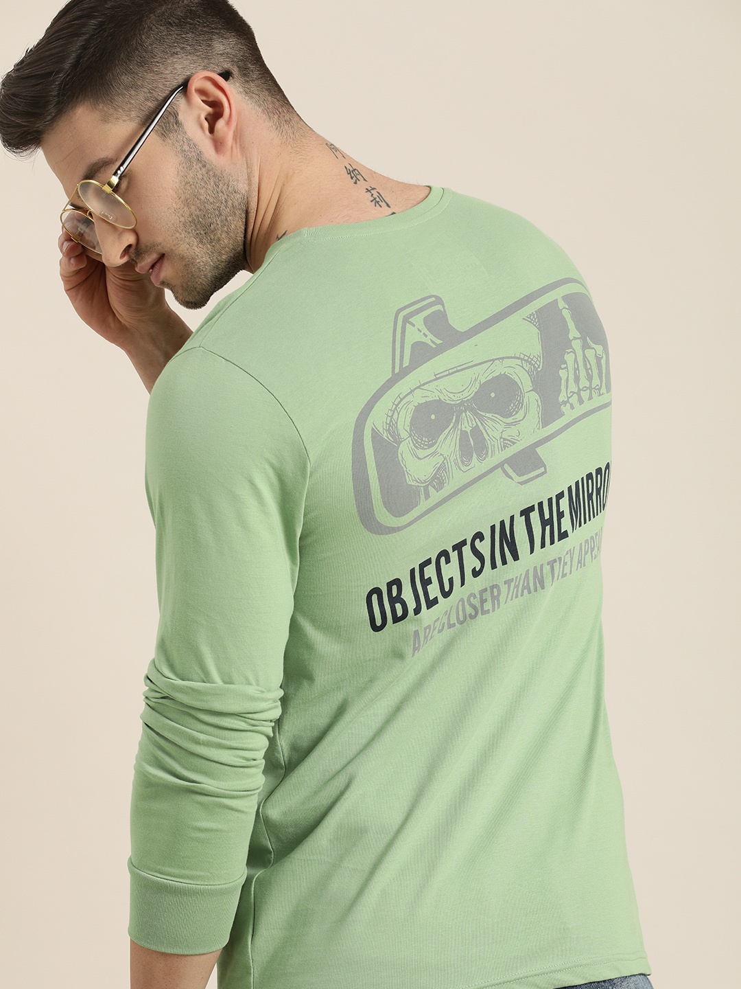 

Difference of Opinion Men Green T-shirt