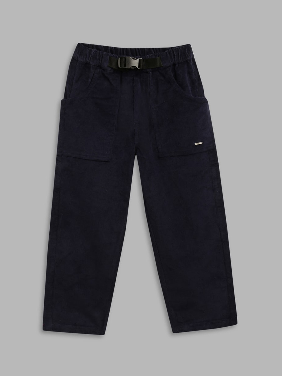 

Blue Giraffe Boys Navy Blue Wide Leg Trousers