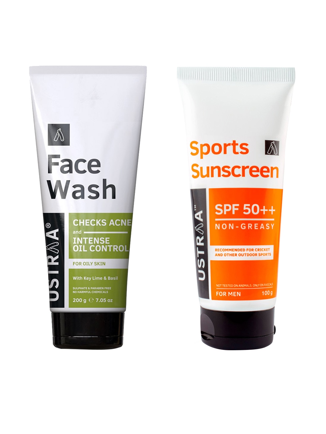 

Ustraa Men Face wash & Sun Screen, Green