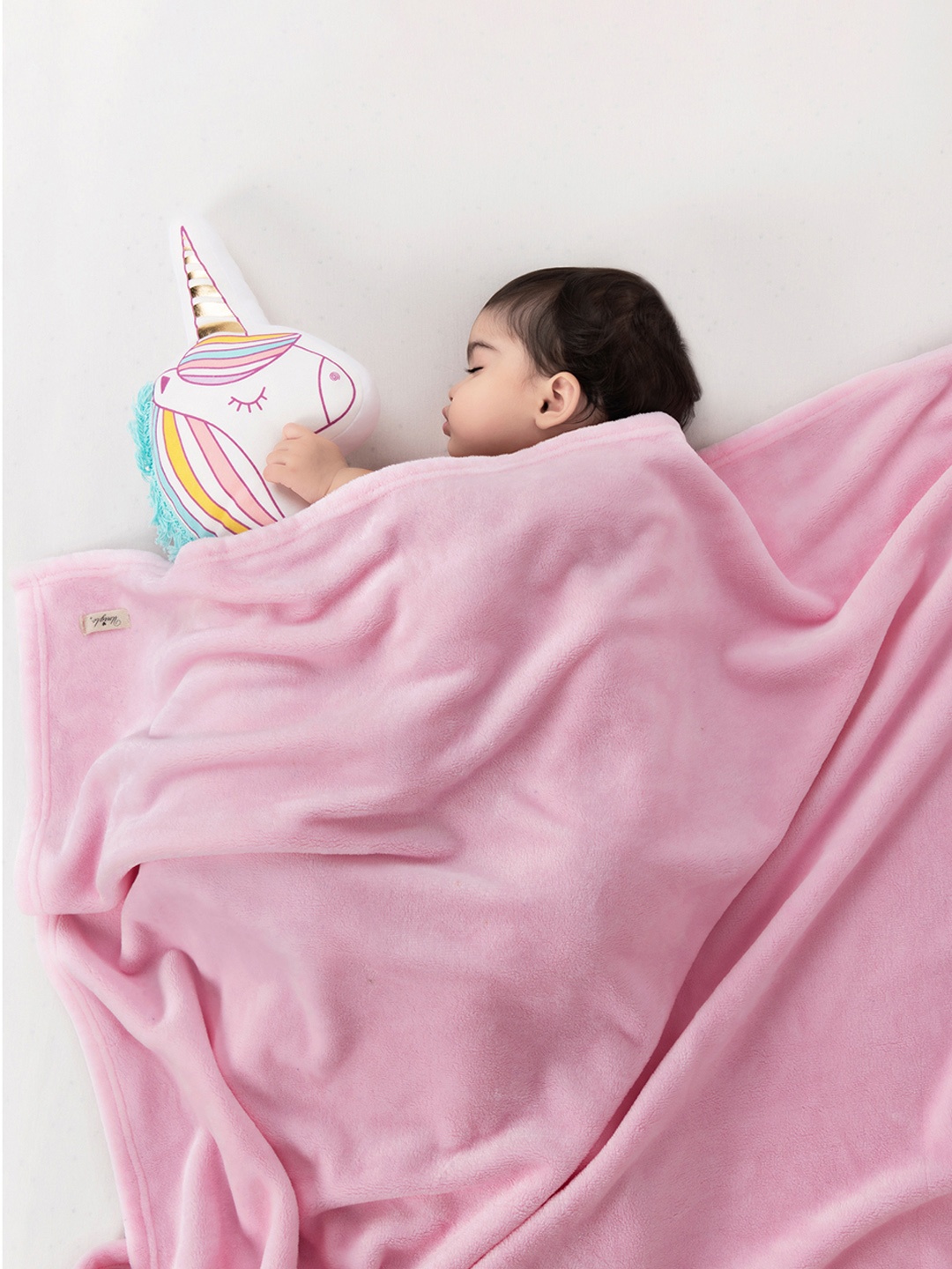 

MiArcus Unisex Kids Pink Summer 210 GSM Single Bed Blanket