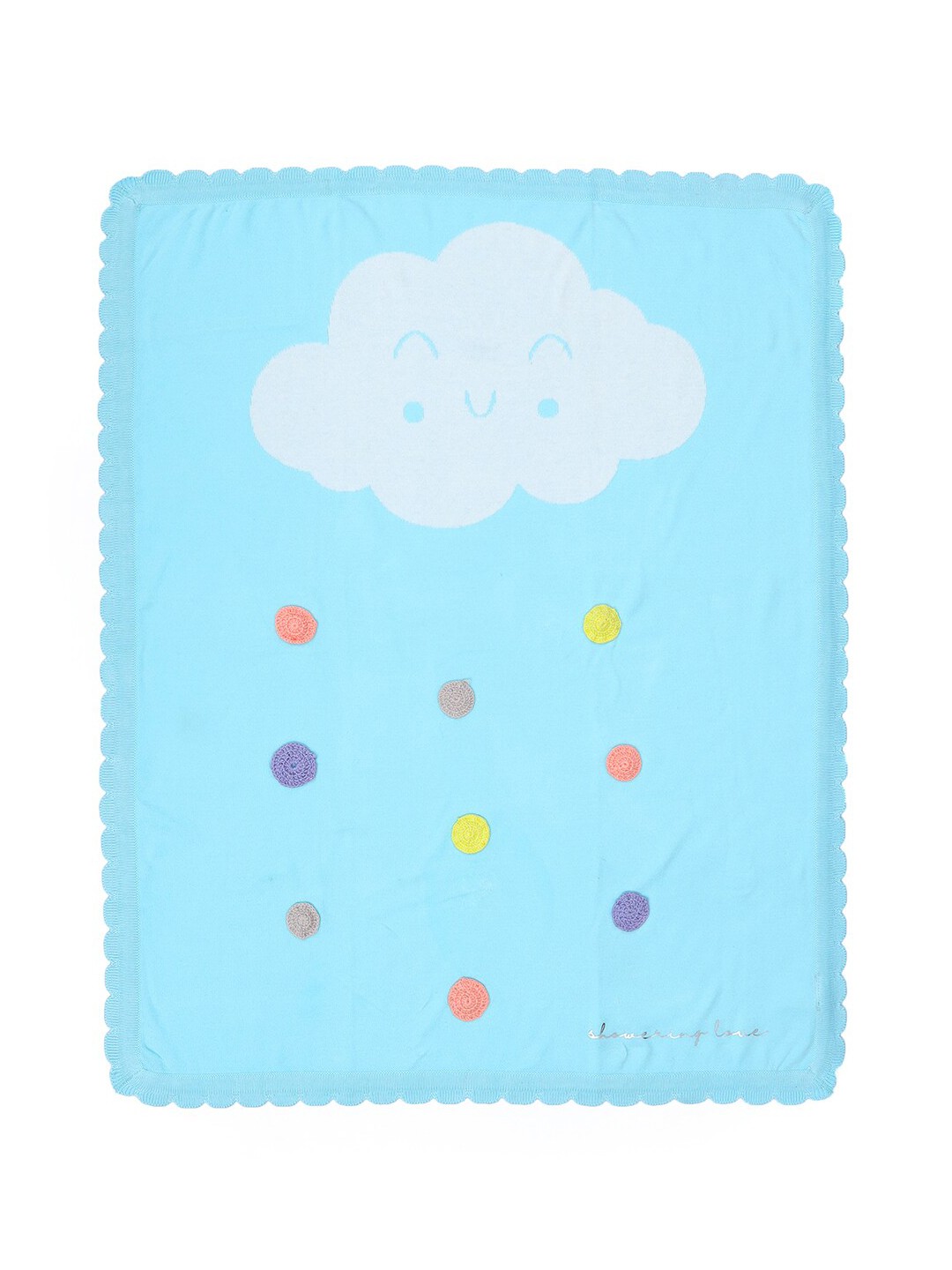 

MiArcus Unisex Kids Blue & Yellow Summer 233 GSM Single Bed Blanket