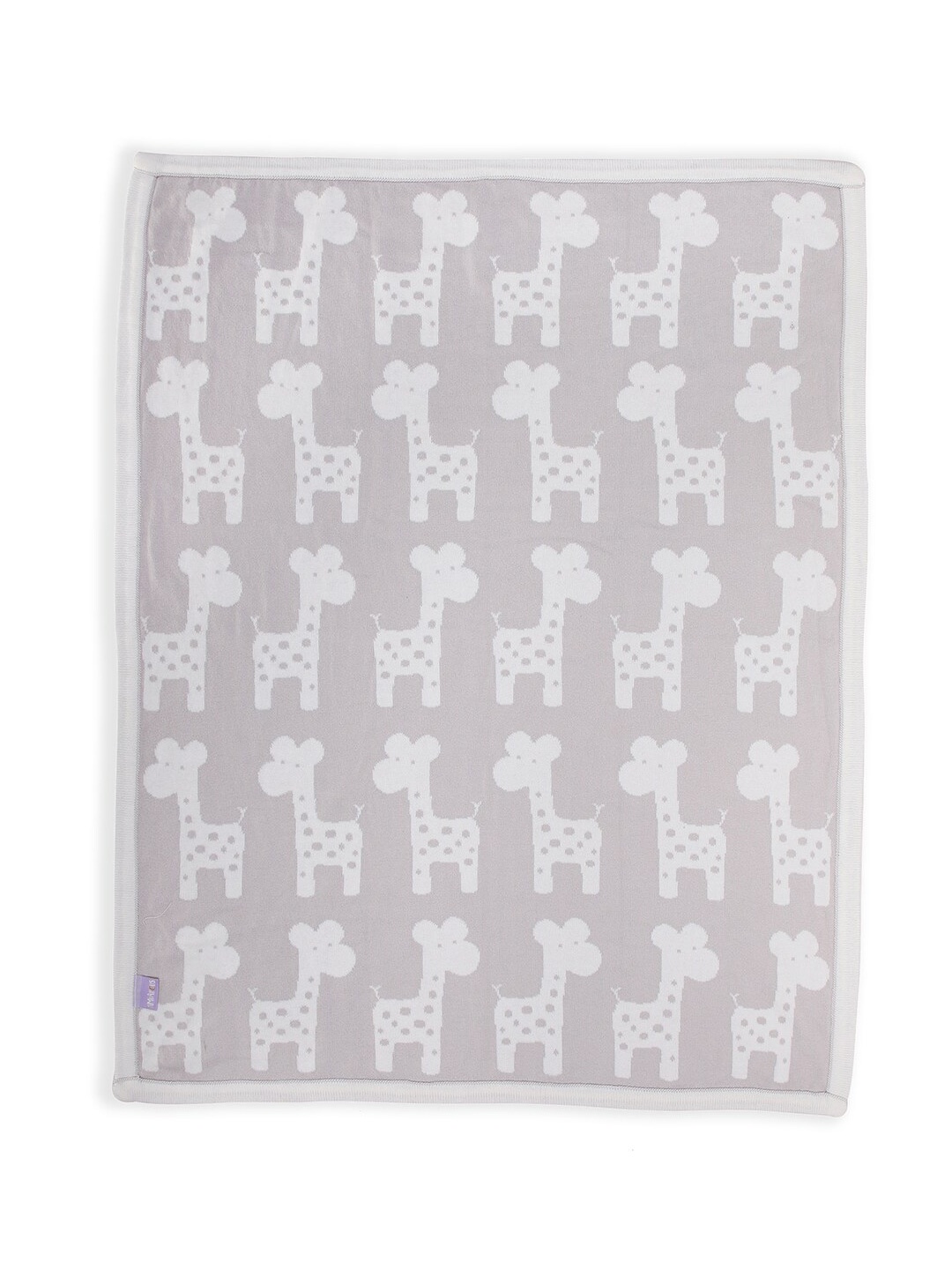 

MiArcus Unisex Kids Grey & White Summer 233 GSM Single Bed Blanket