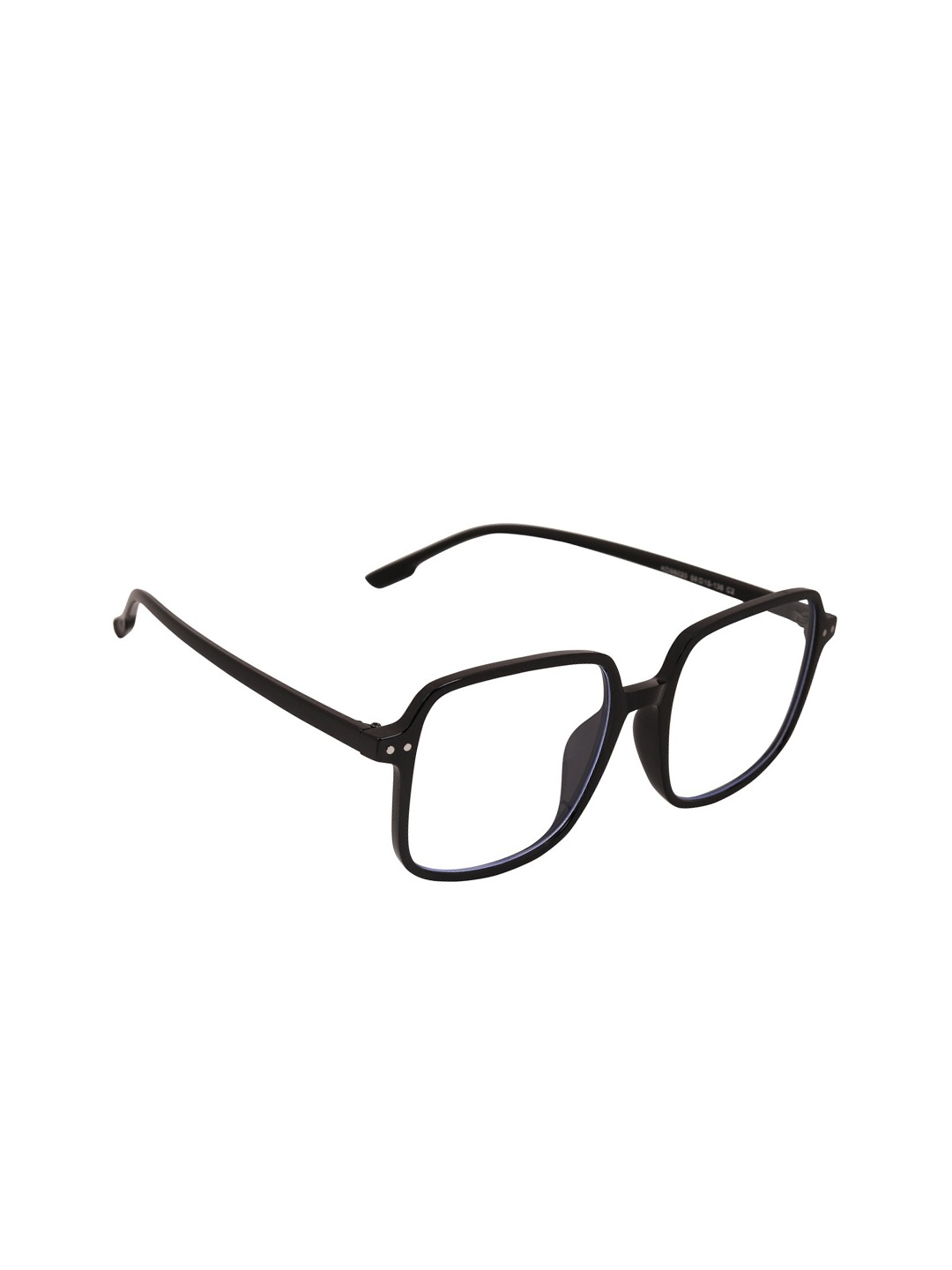 

Peter Jones Eyewear Women Black Full Rim Light Blocking Square Frames