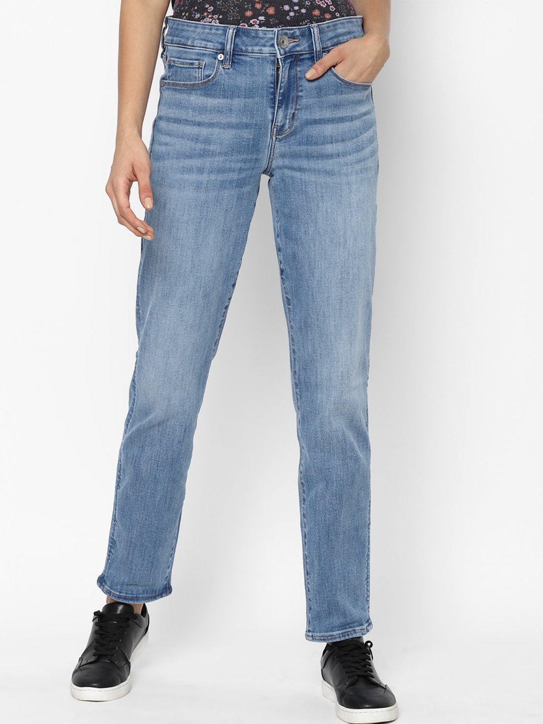 

AMERICAN EAGLE OUTFITTERS Women Blue Slim Fit Jeans