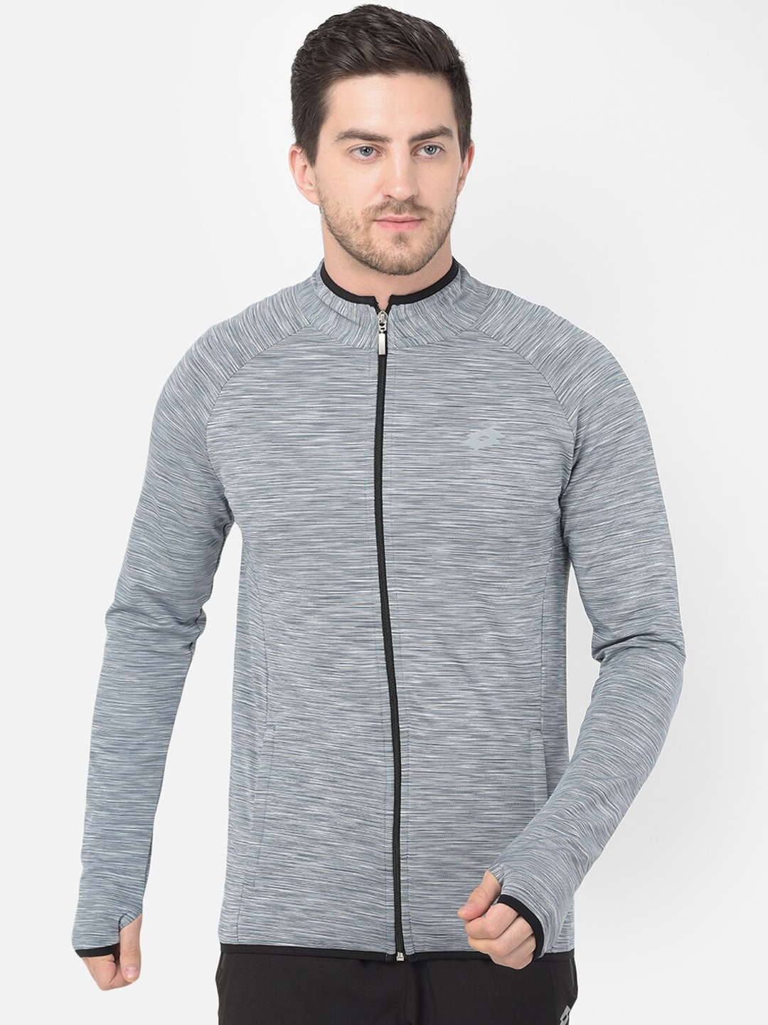 

Lotto Men Grey Tailored Jacket