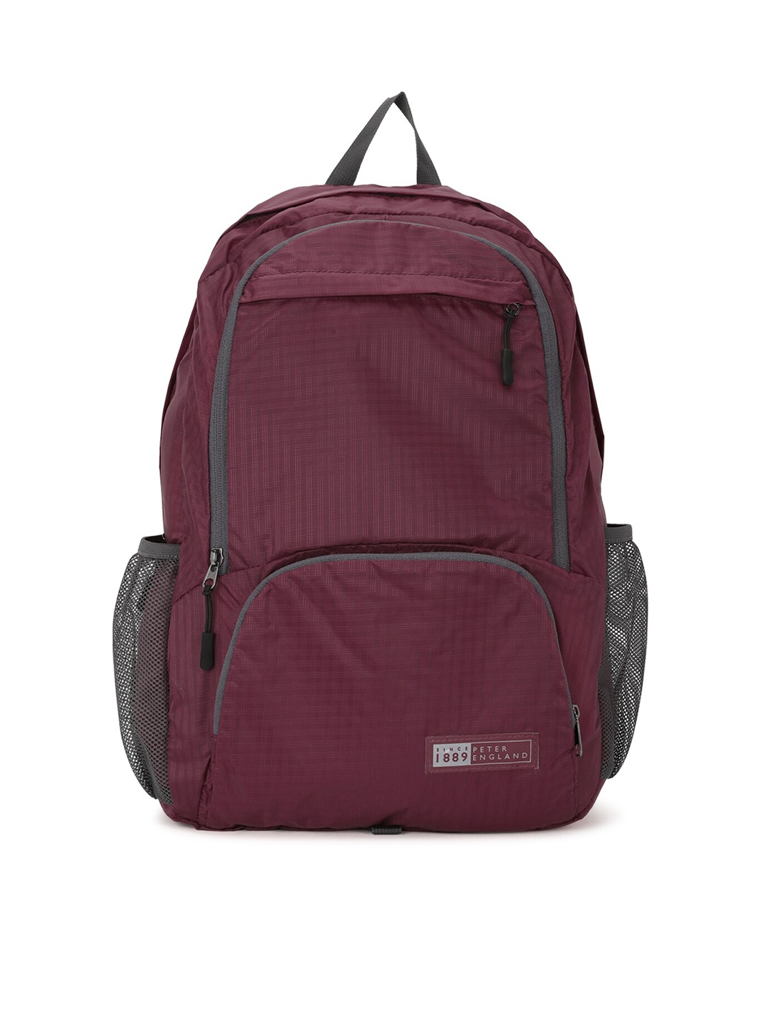 

Peter England Men Maroon Backpack