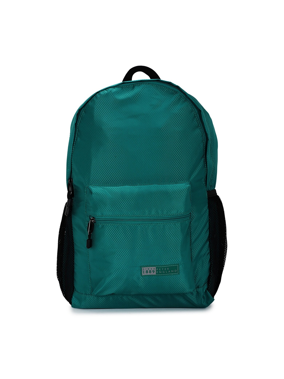 

Peter England Men Green & Black Backpack