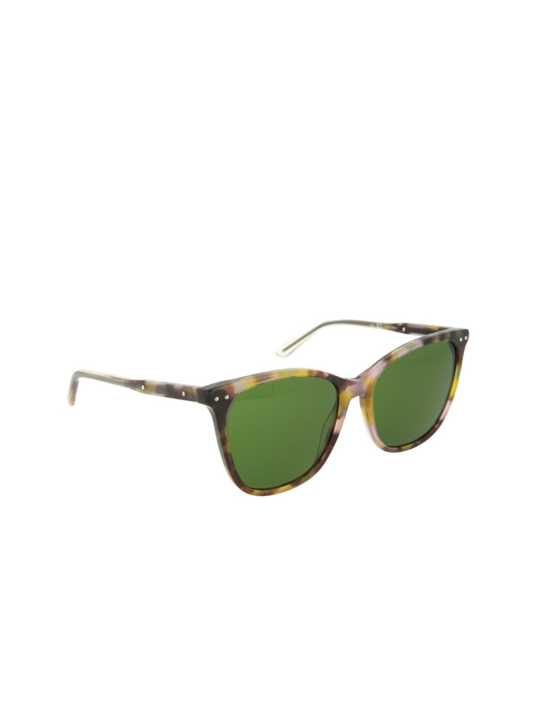 

Bottega Veneta Women Green Regular Square Sunglasses BV0079S-30000523005