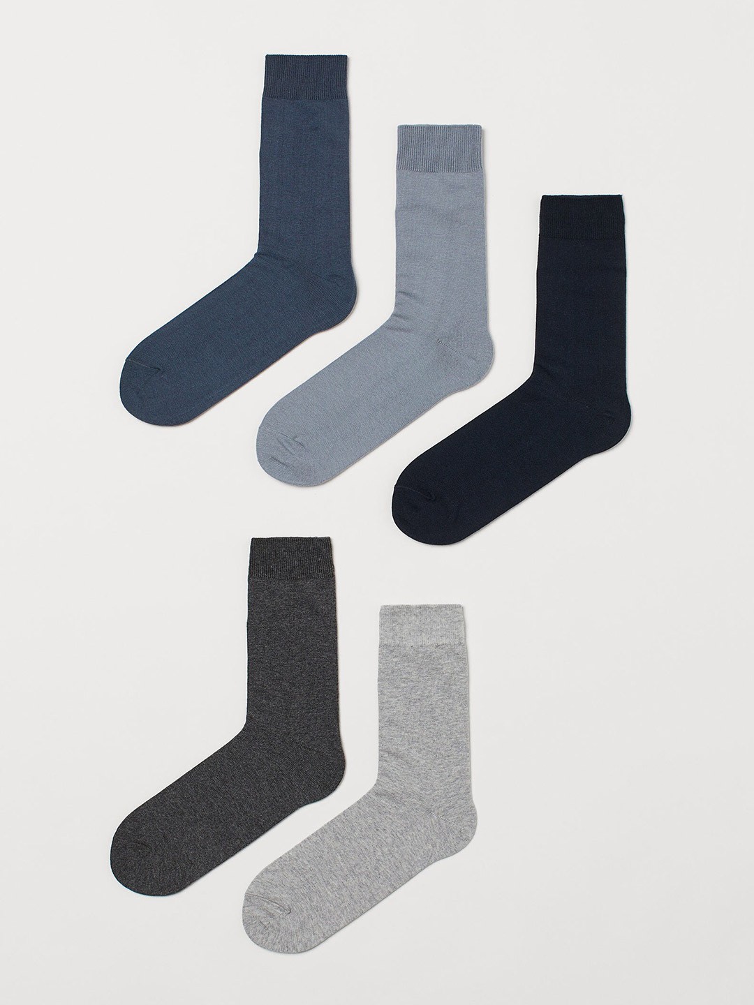 

H&M Men 5-pack socks, Grey