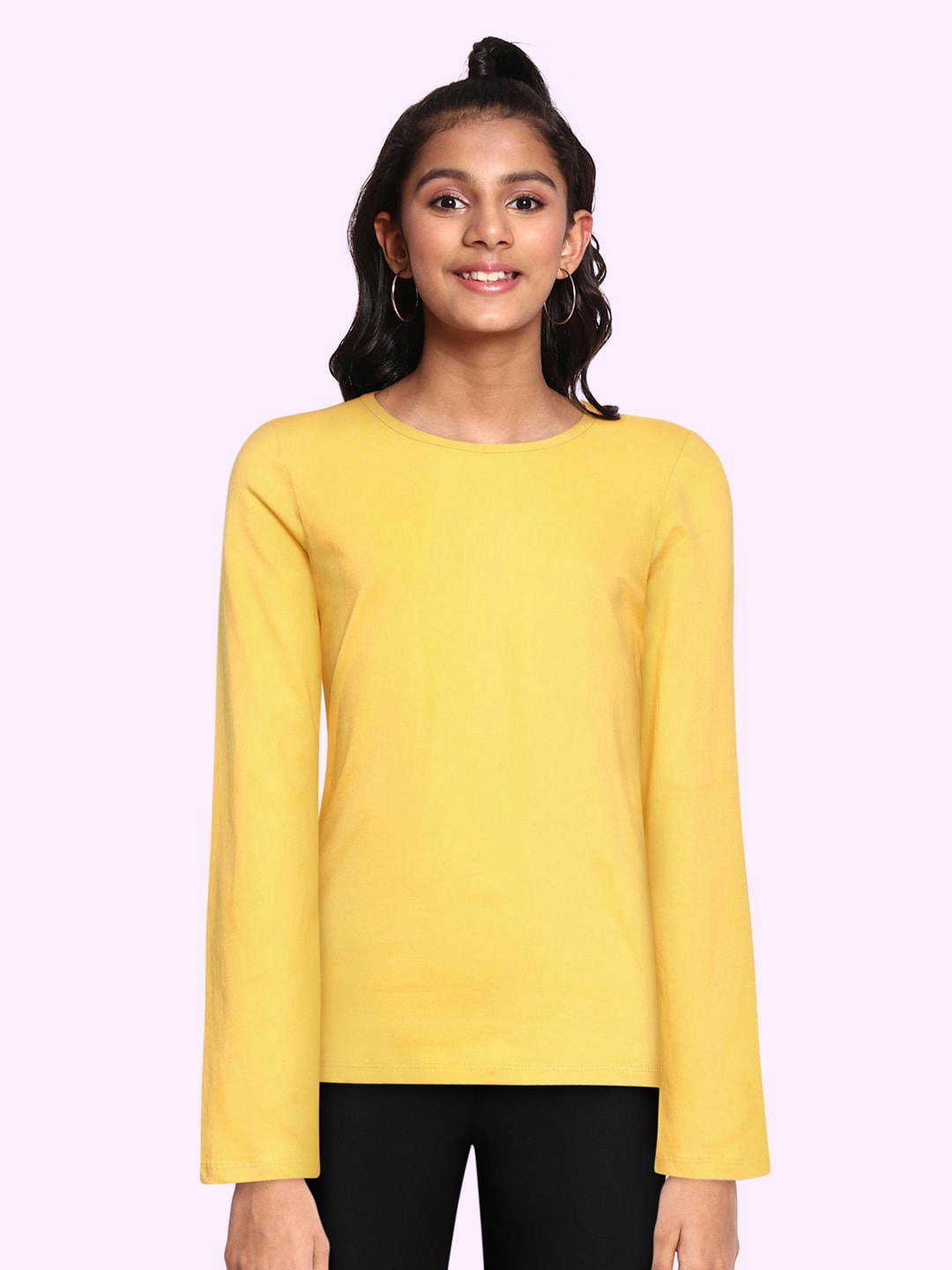 

HERE&NOW Girls Yellow T-shirt