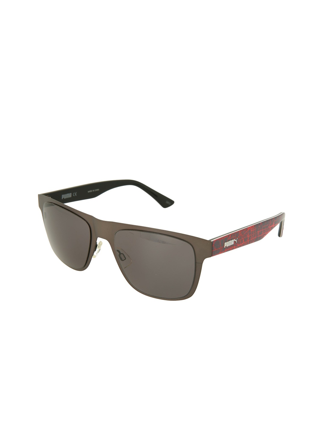 

Puma Women Green Lens & Red Rectangle Sunglasses PU0069S-30000568004
