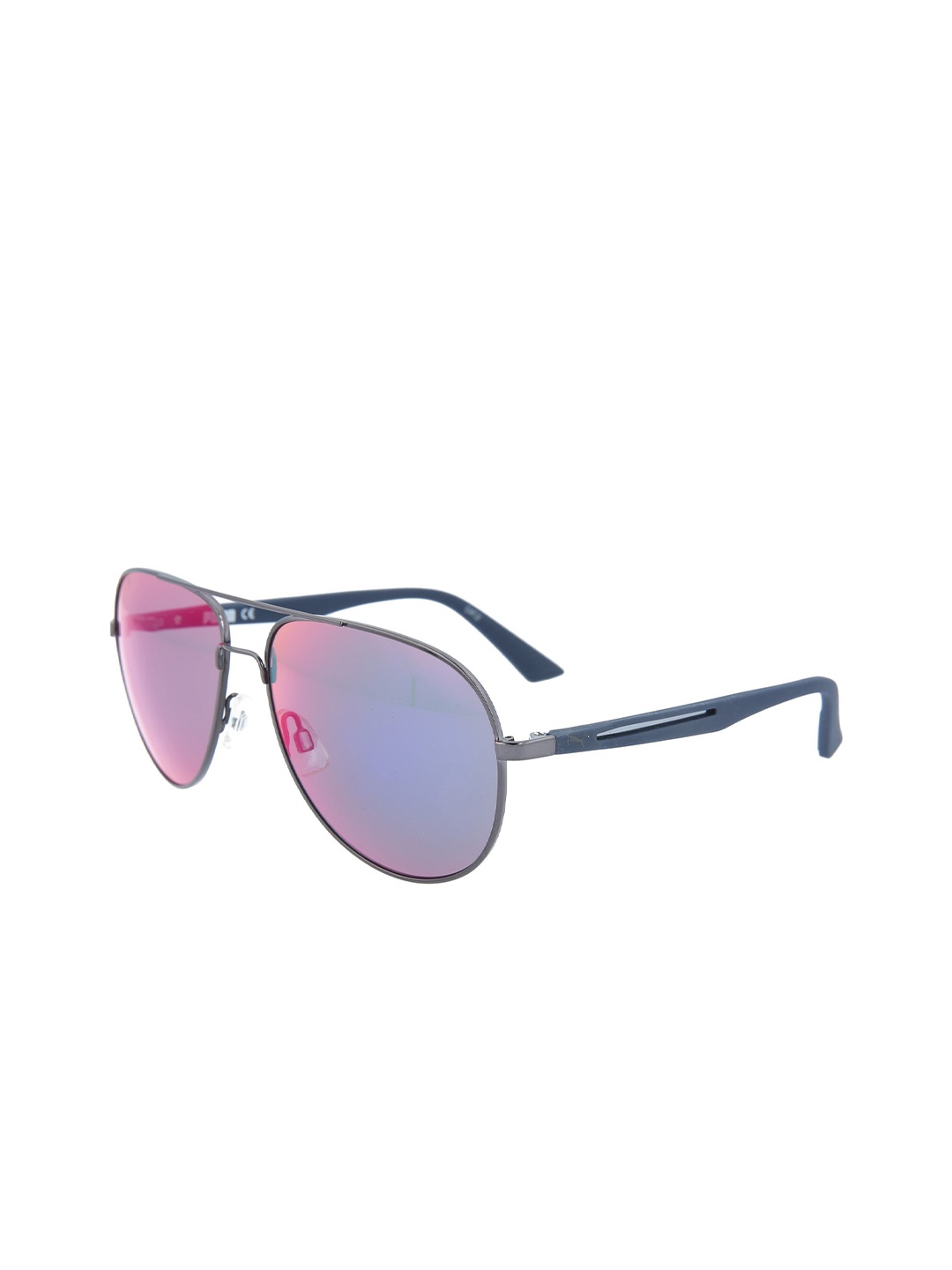 

Puma Women Blue Lens & Black Aviator Sunglasses PU0007S-30000010004