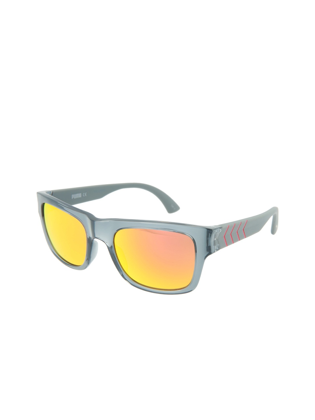 

Puma Women Grey Orange Lens & Black Other Sunglasses