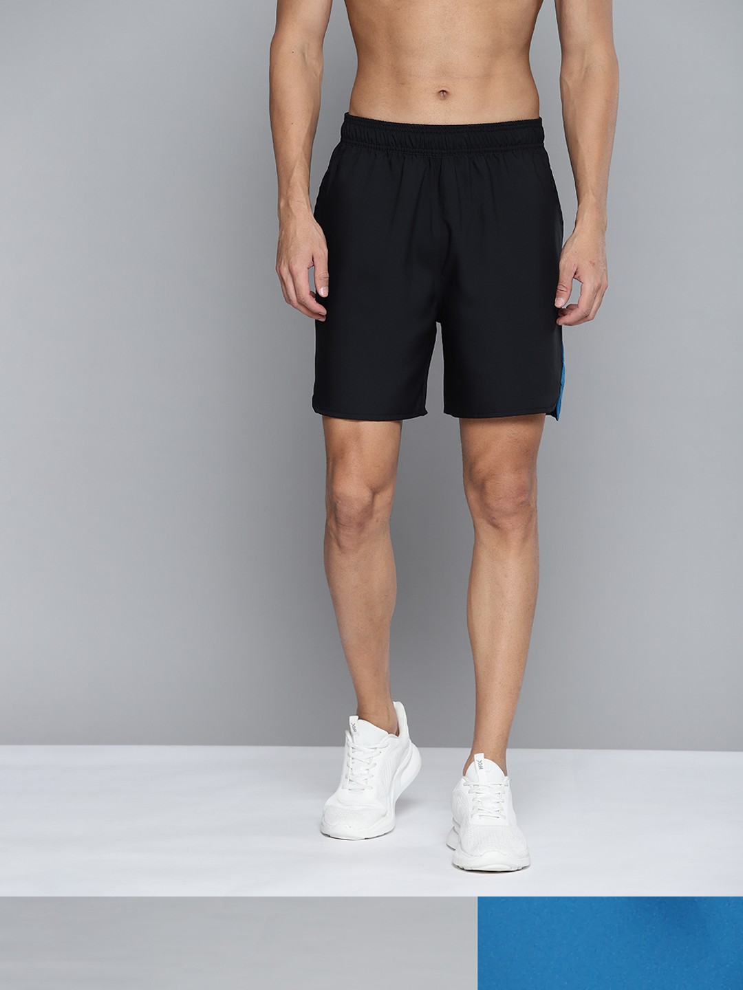 

HRX by Hrithik Roshan Men Pack of 2 Rapid-Dry Running Shorts, Black
