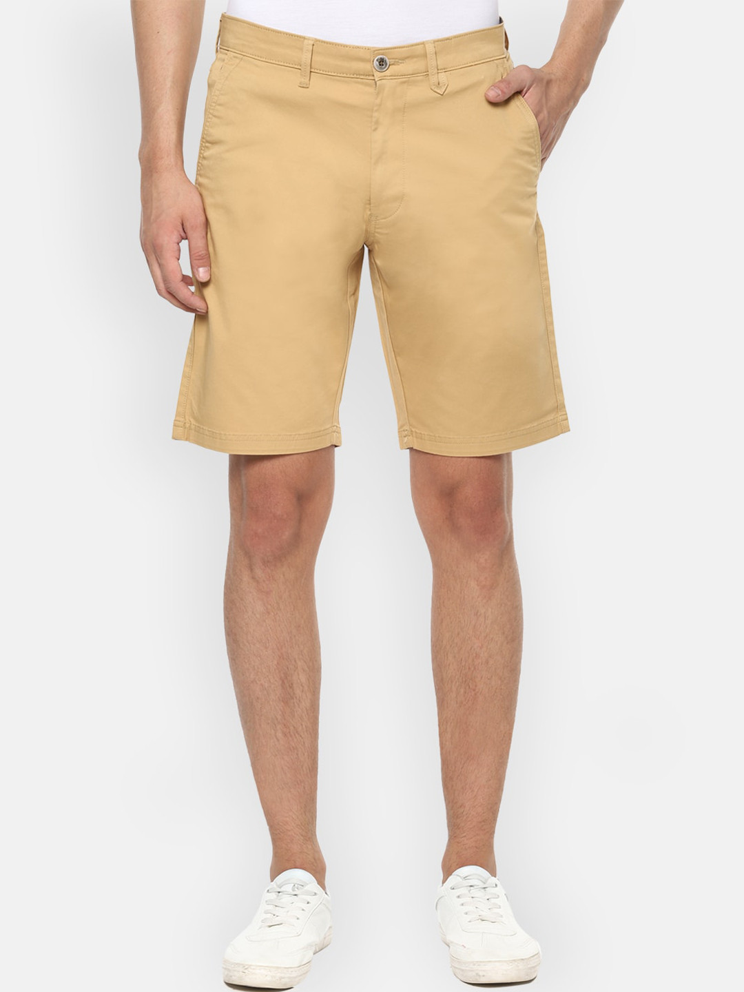 

Van Heusen Sport Men Khaki Regular Shorts