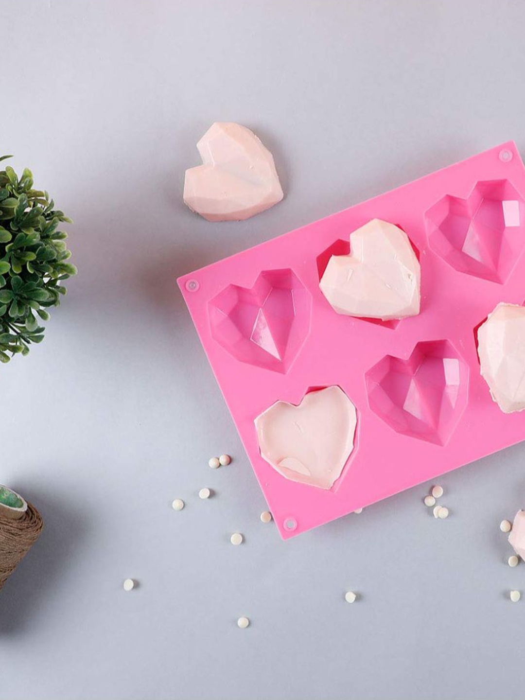 

Wonderchef Pink Ambrosia 3D Heart Shaped Mould