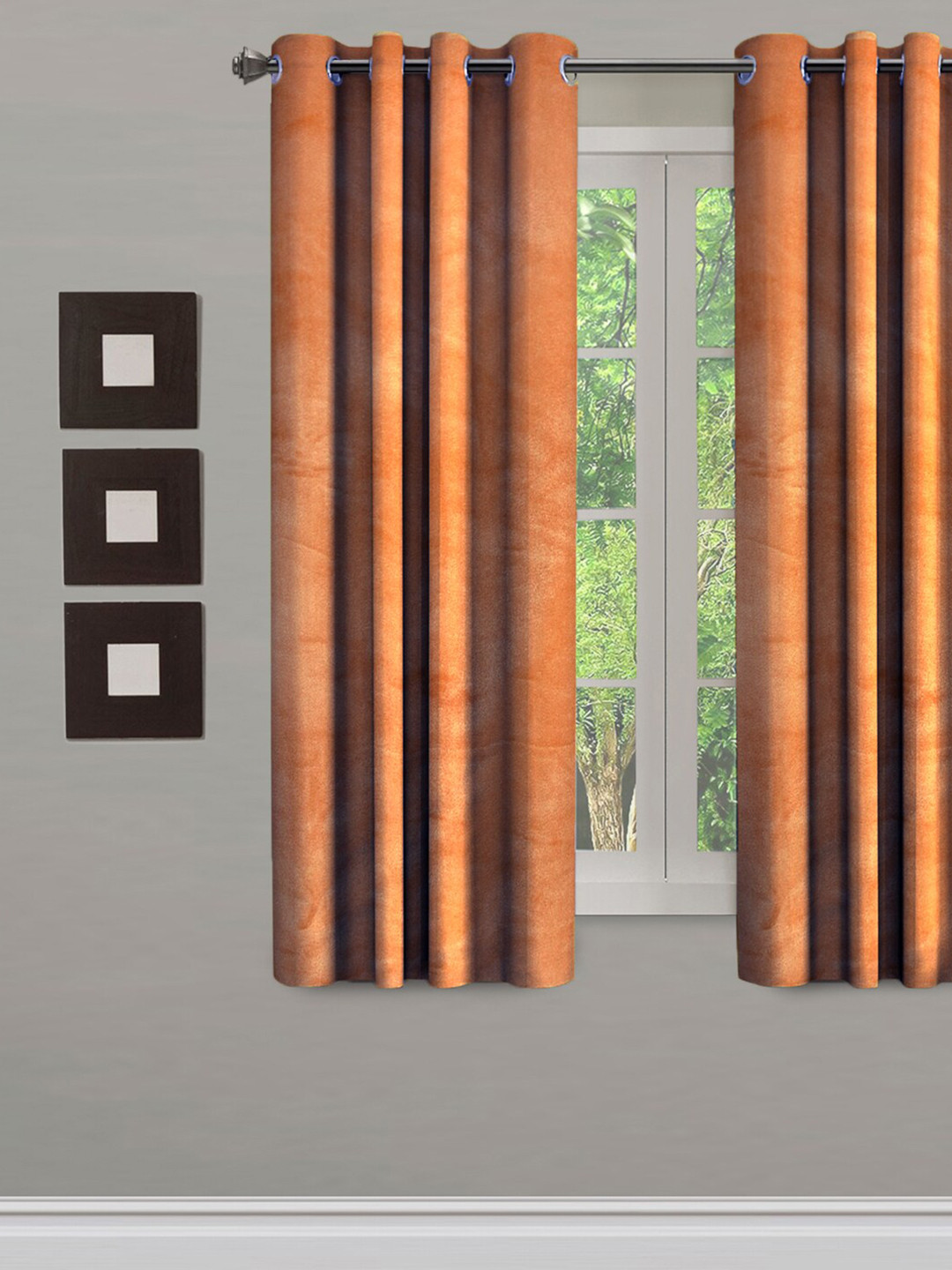 

eyda Rust Window Curtain