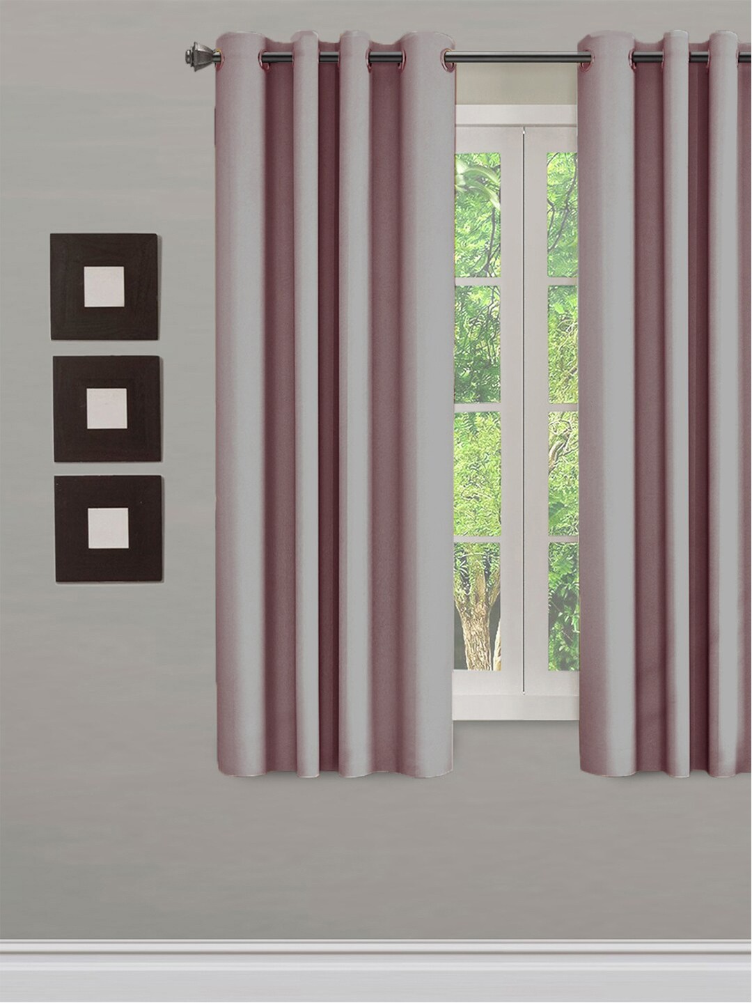 

eyda Grey Window Curtain