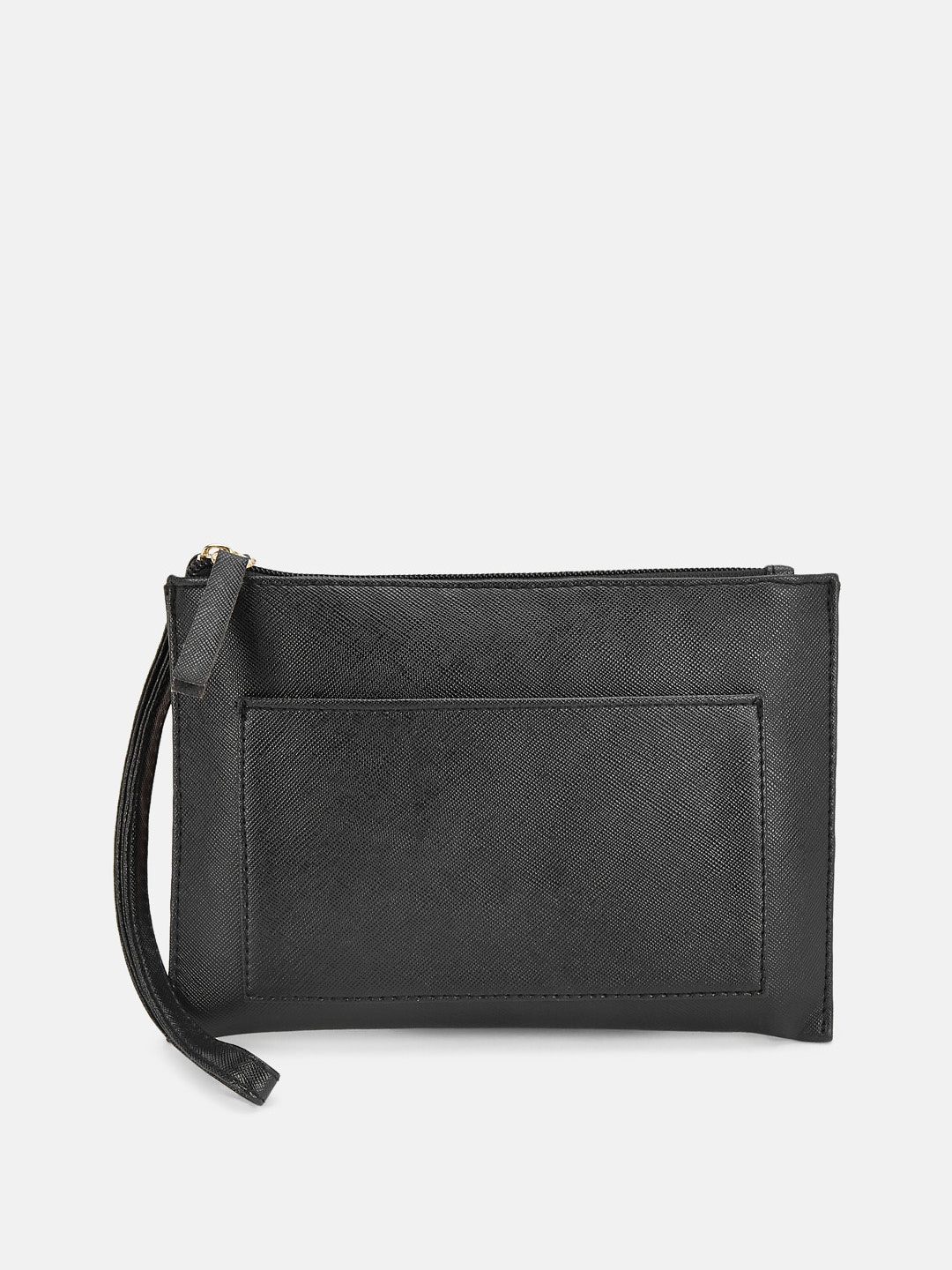 

Forever Glam by Pantaloons Black Solid Pouch Organiser, Grey