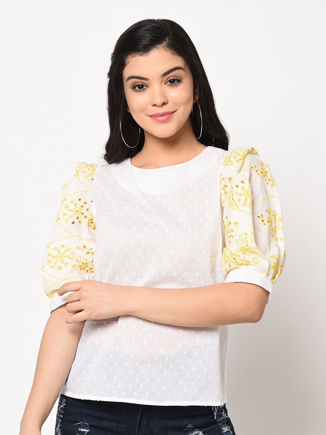 

SQew White Regular Top