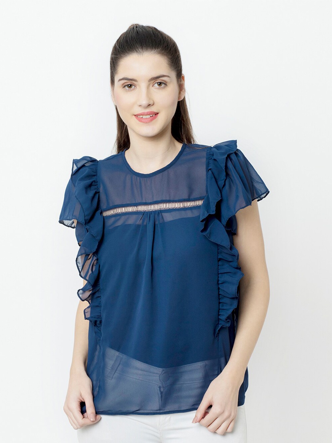 

SQew Blue Regular Top