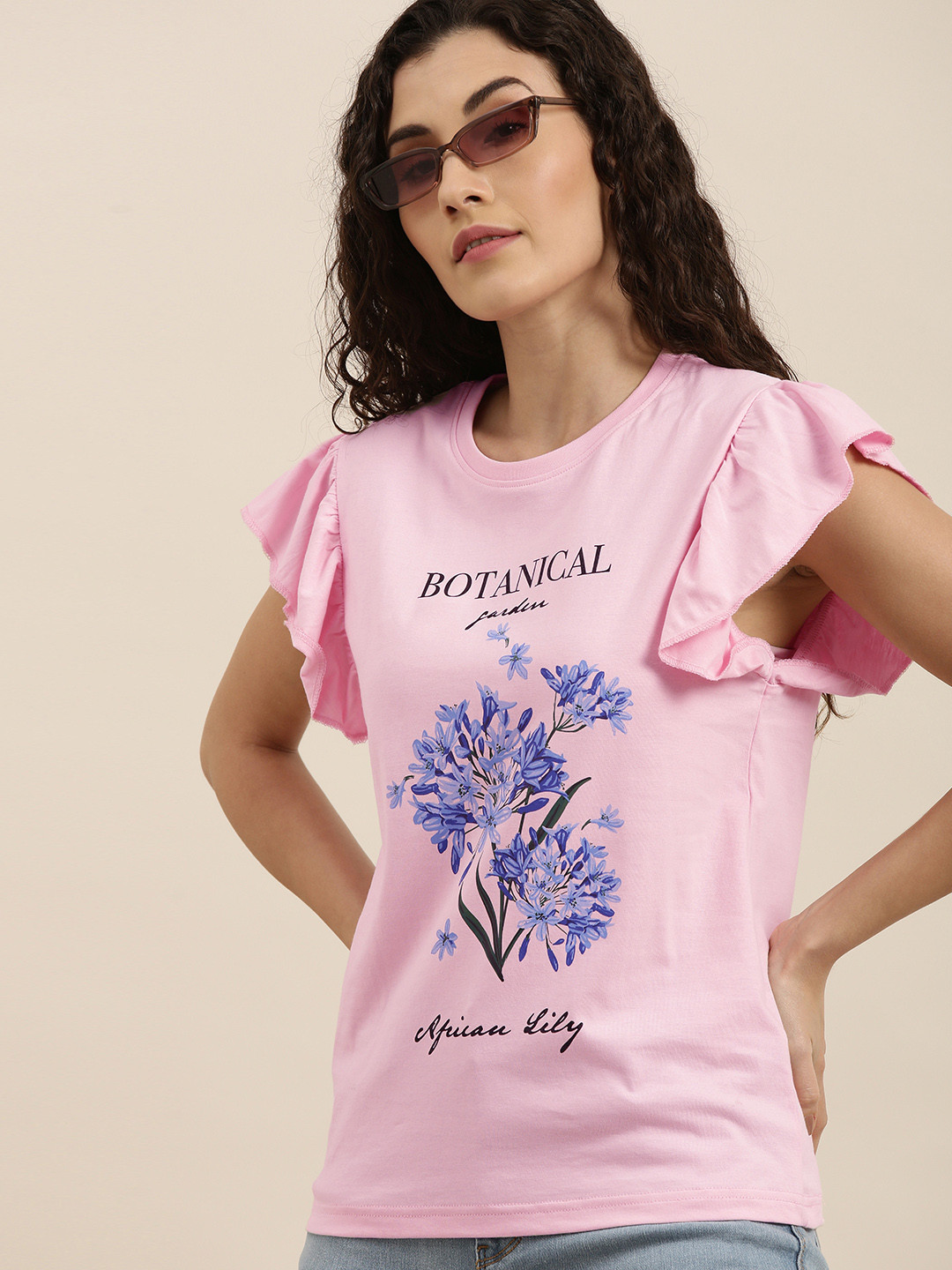 

Difference of Opinion Pink Regular Top