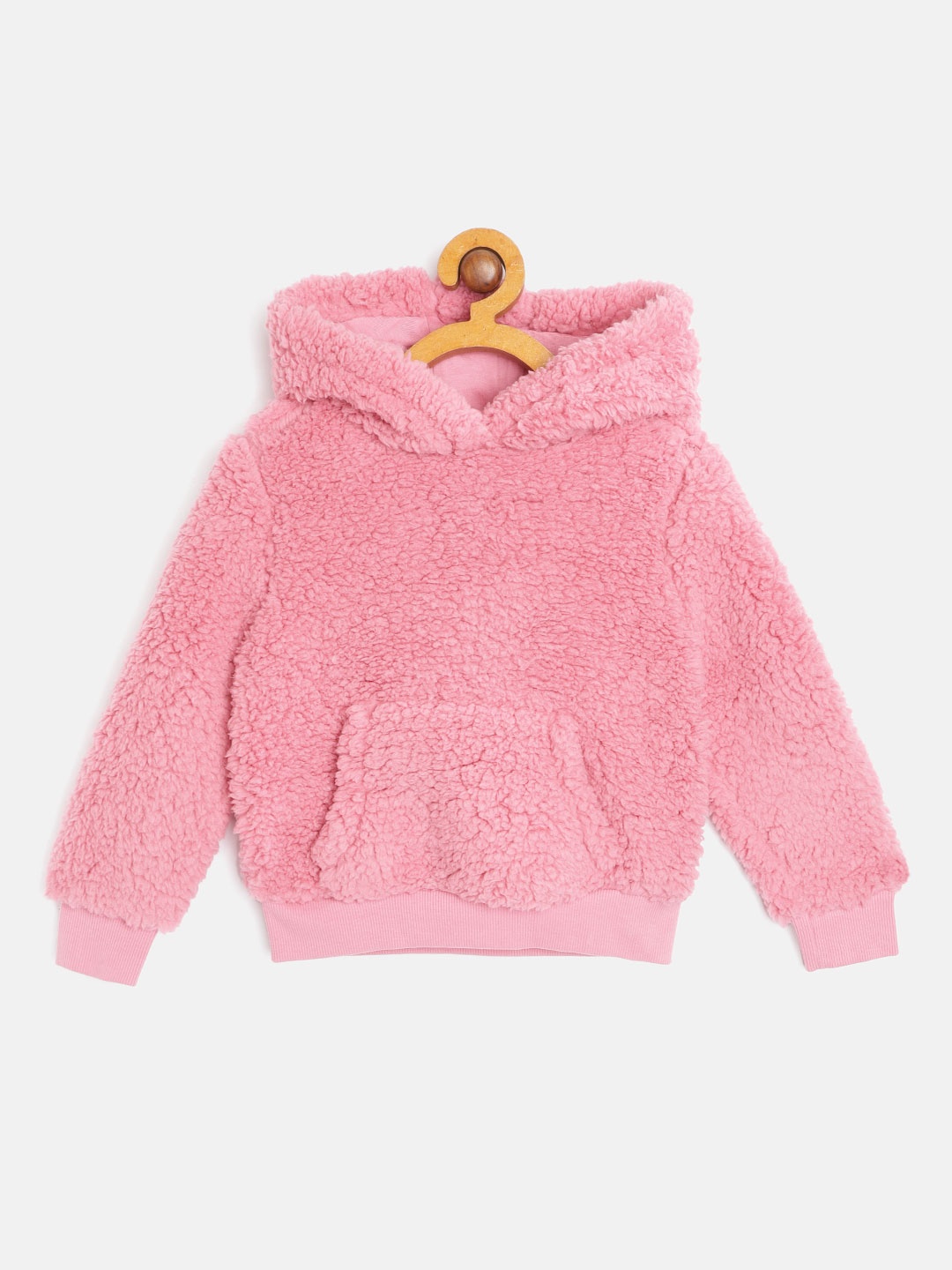 

Marks & Spencer Girls Pink Hooded Sweatshirt
