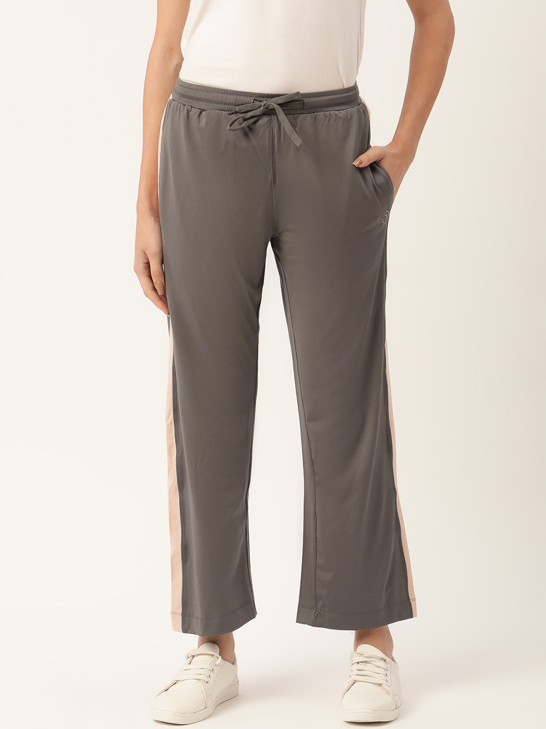 

KICA Women Grey Solid Track Pant