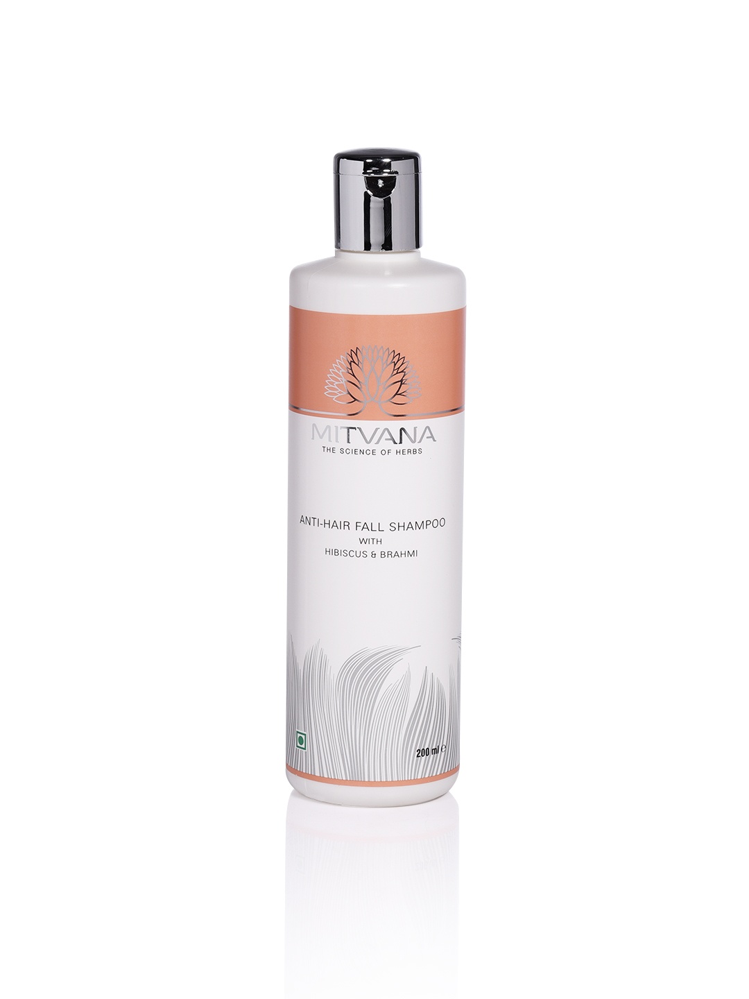 

MITVANA Anti Hair Fall Shampoo With Hibiscus & Brahmi 200ml, White